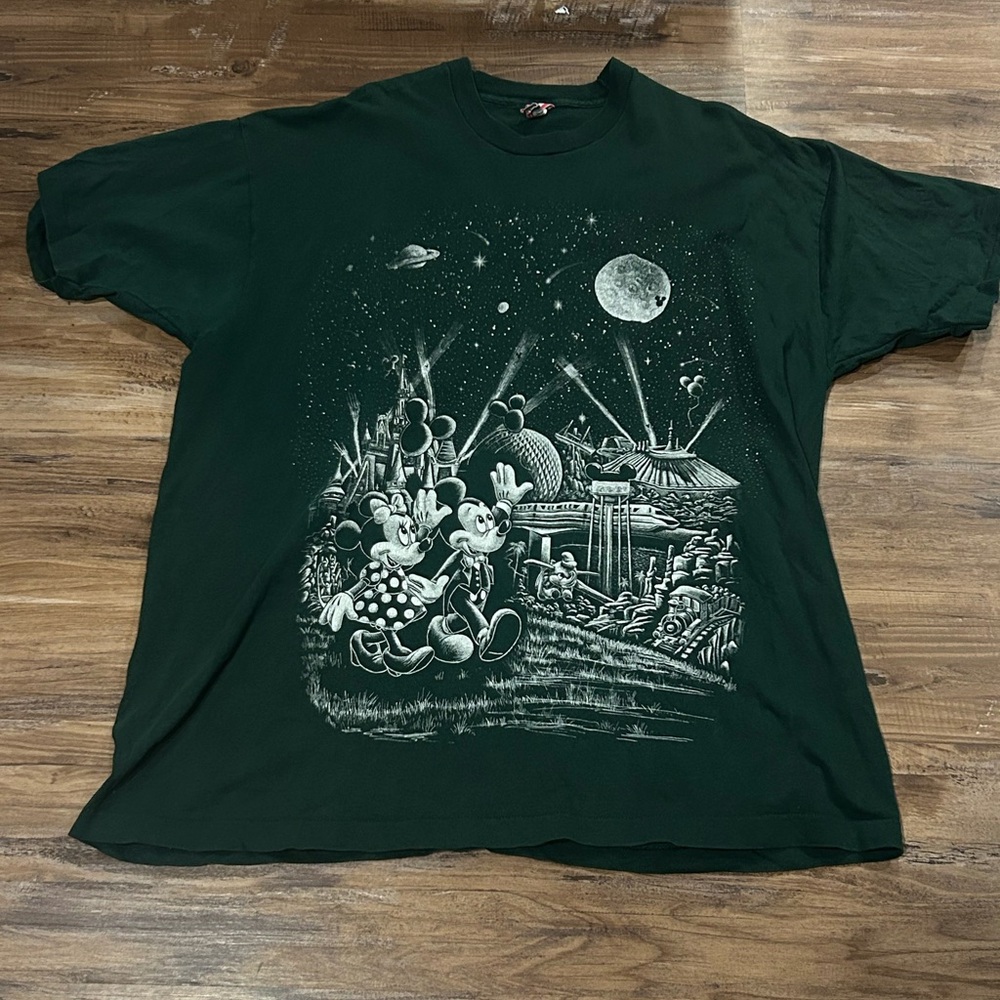 Vintage 1990s Disney World Tee XXL Single Stitch